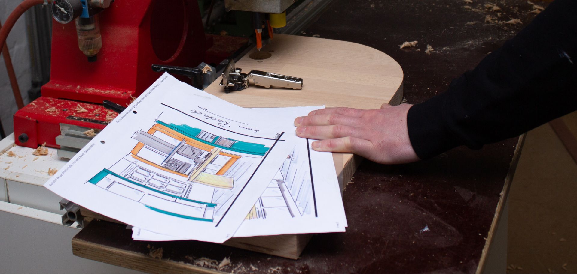 Individuelle Konzipierung von Möbeln